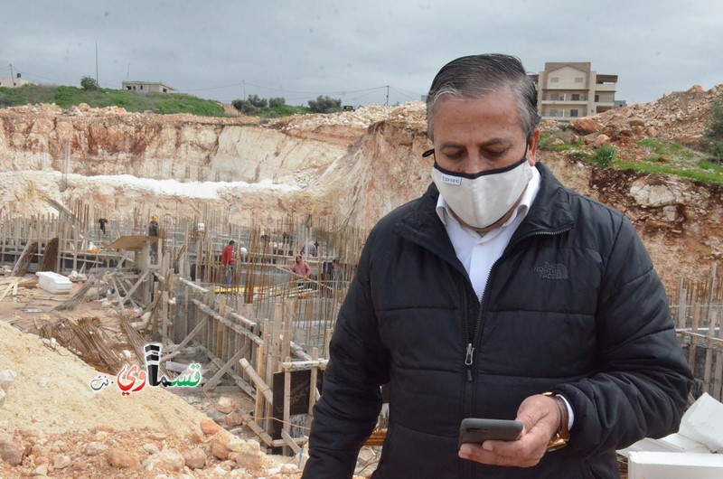  كفرقاسم- فيديو:  جدران المدرسة الإعدادية الثانوية بدأت تعلو والرئيس عادل بدير لقسماوي نت  بوعدك راح تتعب معنا لحد 2023 .. جهز حالك  